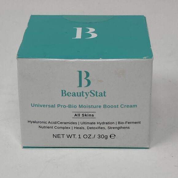 BeautyStat Universal Pro-Bio Moisture Boost Cream All Skins 1 oz 30ml NIB Sealed - Picture 1 of 5